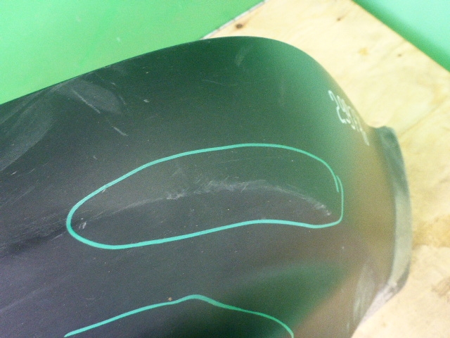 Юбка задняя