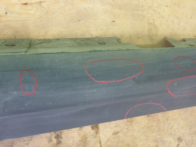 Накладка на порог (наружная)