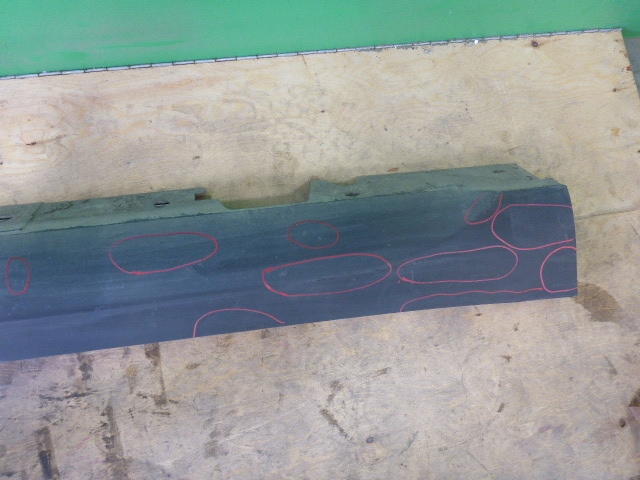 Накладка на порог (наружная)