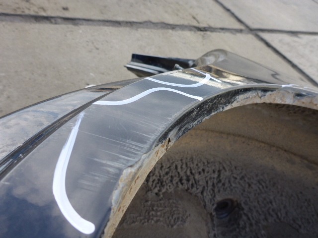 Крыло заднее левое