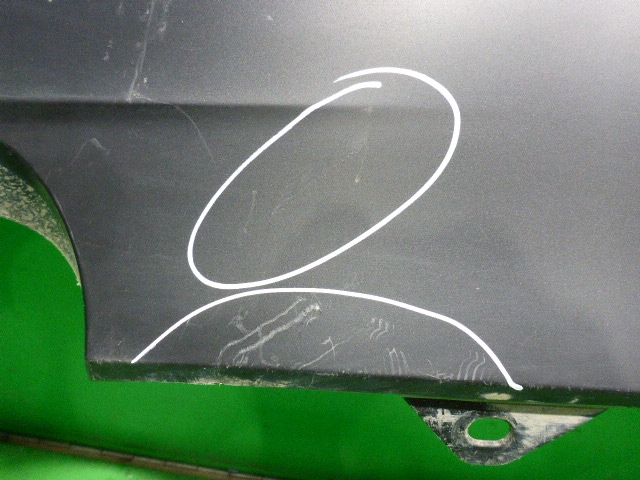 Юбка задняя