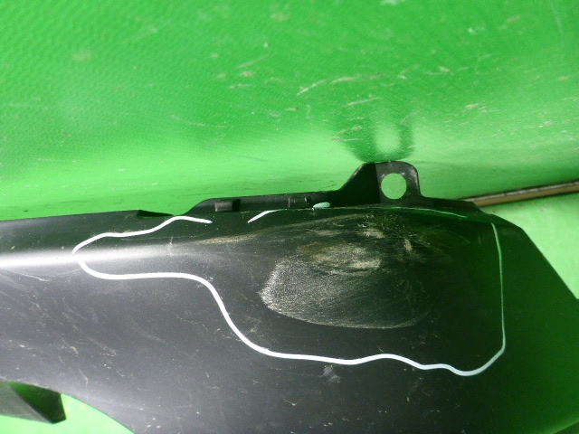 Юбка задняя