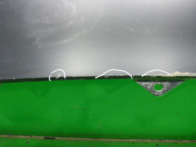 Юбка задняя