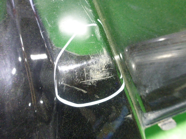 Накладка заднего бампера