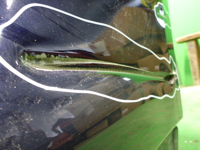 Дверь задняя левая