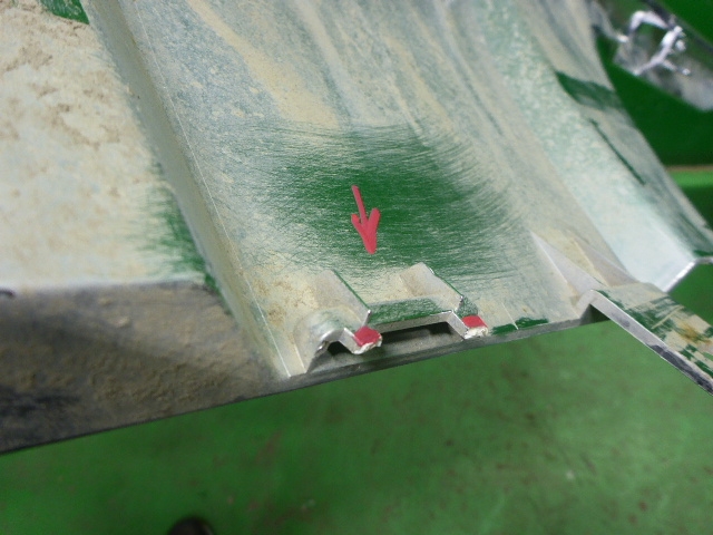 Накладка заднего бампера