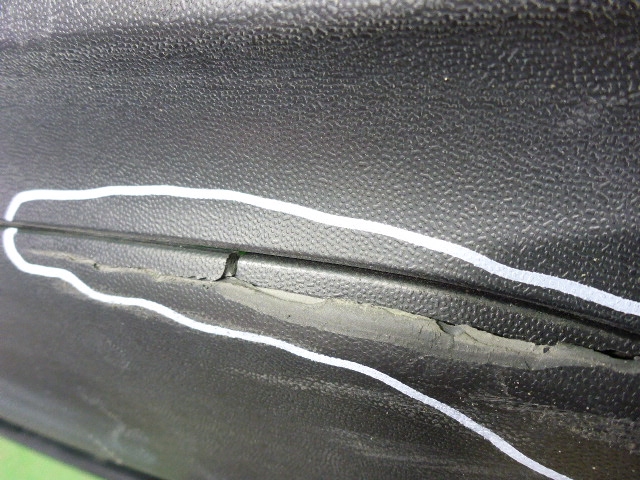 Бампер задний