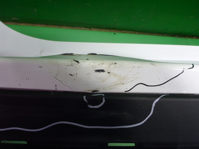 Бампер задний