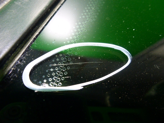 Стекло кузовное глухое правое