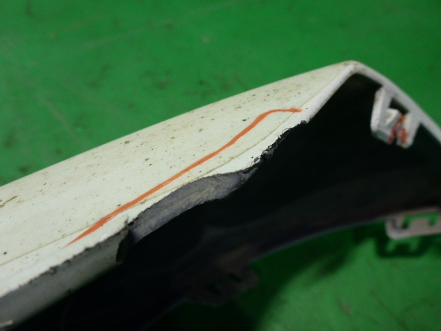 Накладка заднего бампера левая