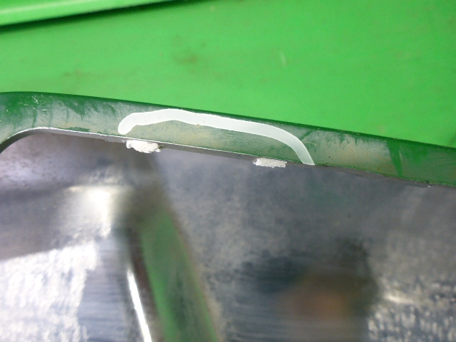 Накладка переднего бампера