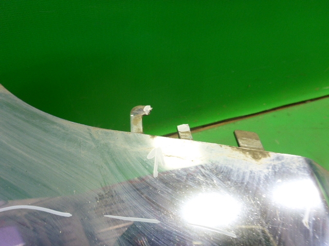 Накладка переднего бампера