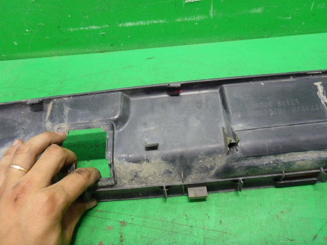 Накладка заднего бампера