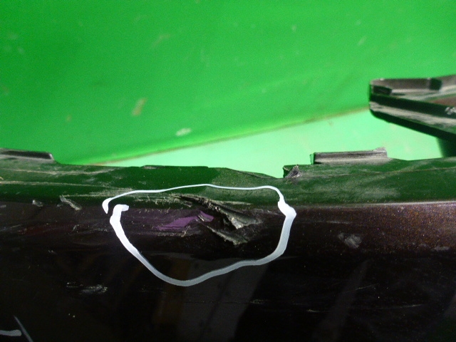 Бампер задний