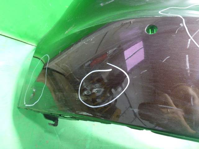 Бампер задний