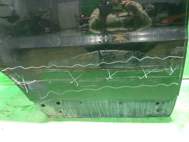 Дверь задняя правая