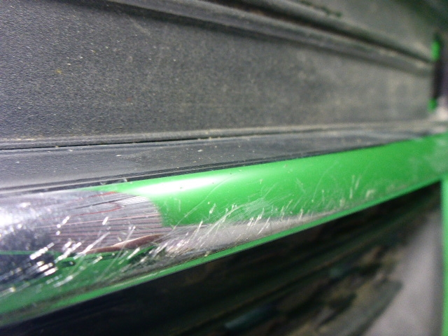 Решетка в бампер правая