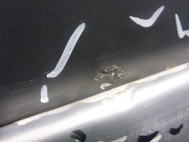 Бампер задний