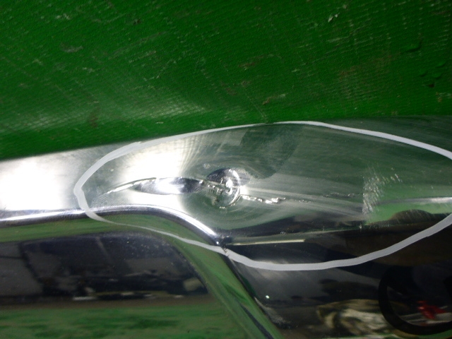 Накладка заднего бампера