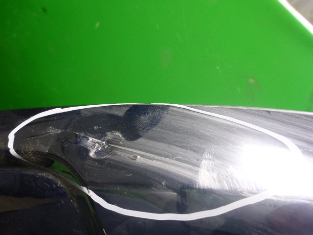 Накладка заднего бампера