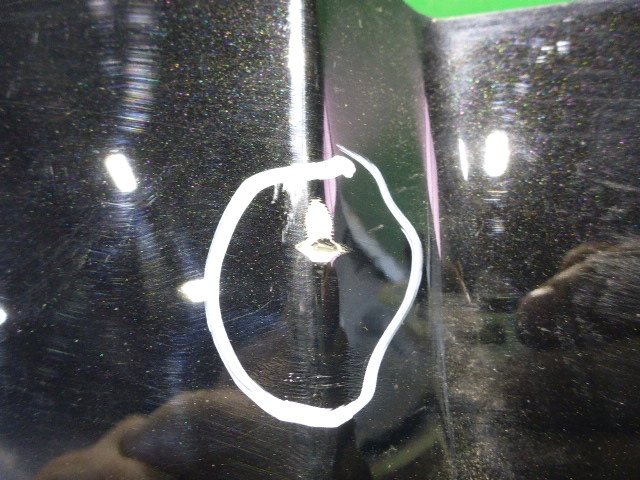 Накладка заднего бампера