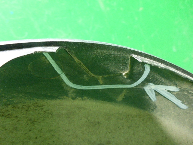 Юбка задняя