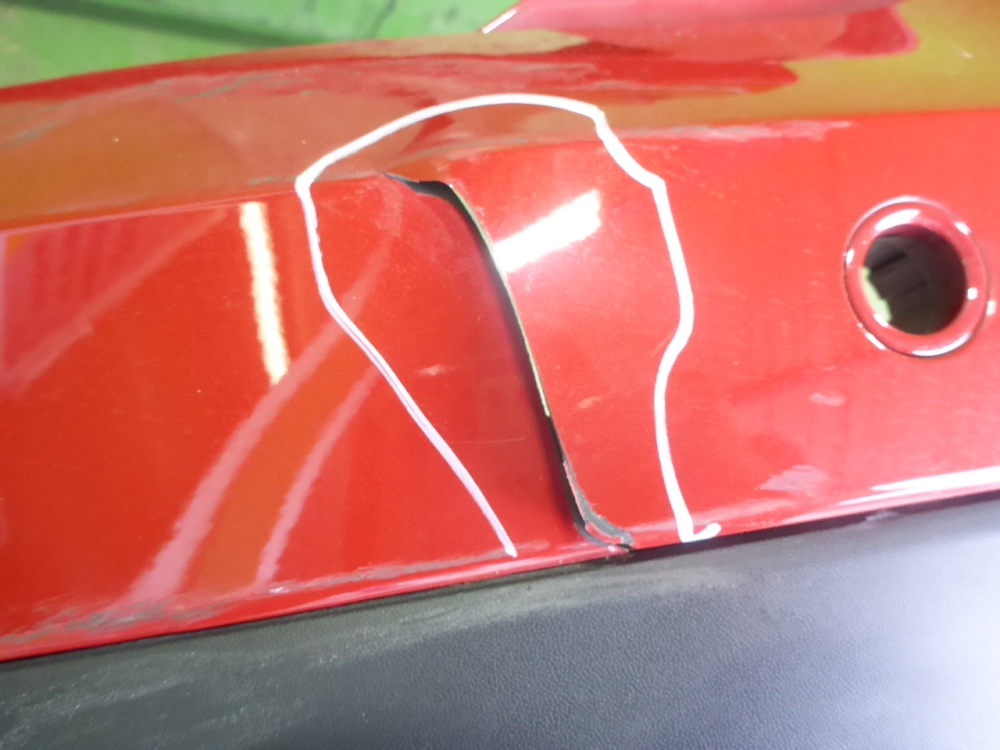 Бампер задний