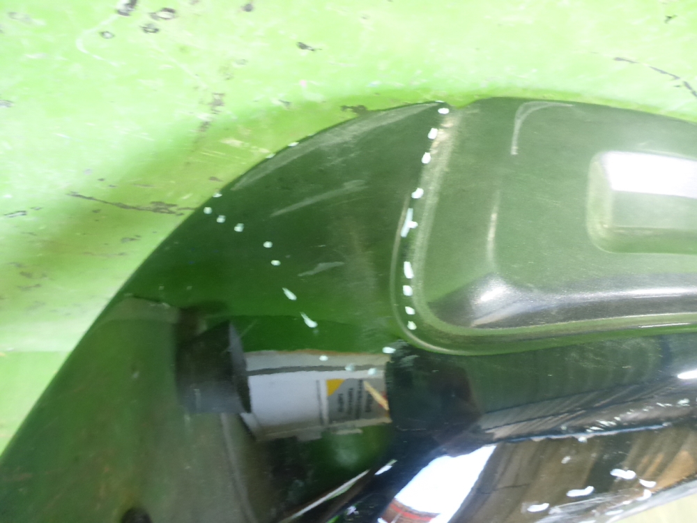 Накладка заднего бампера