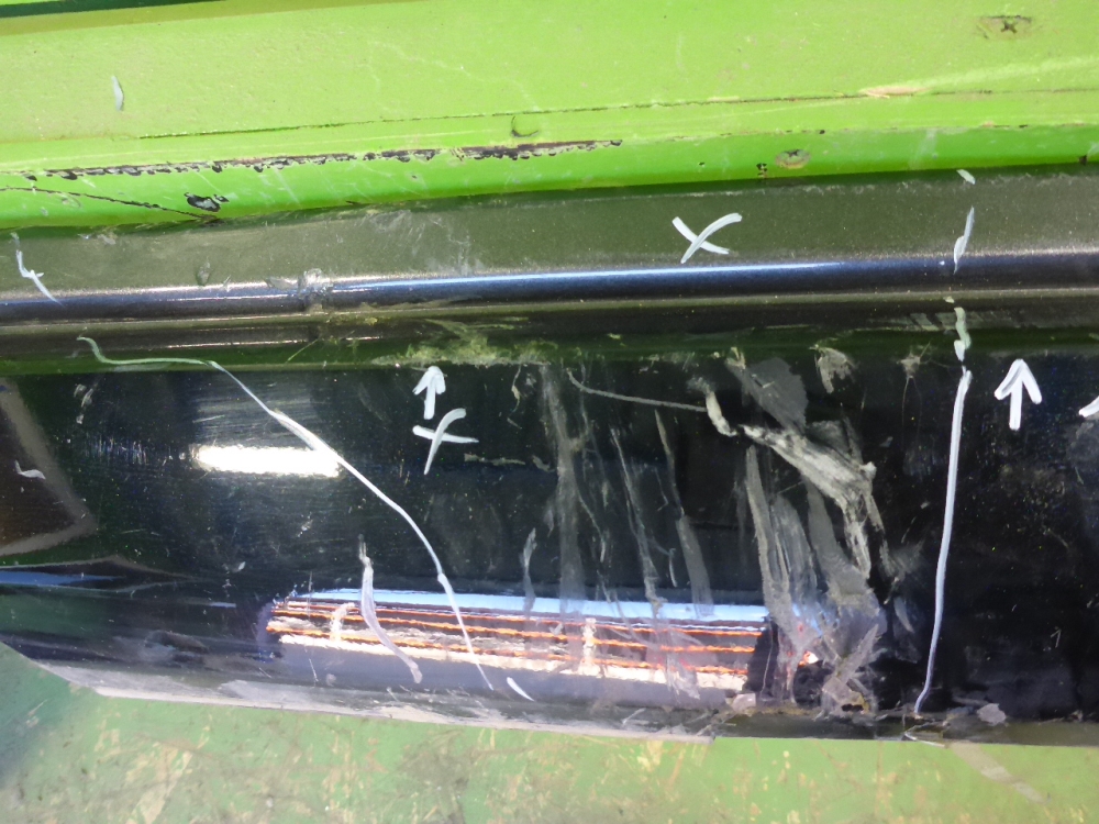 Накладка заднего бампера