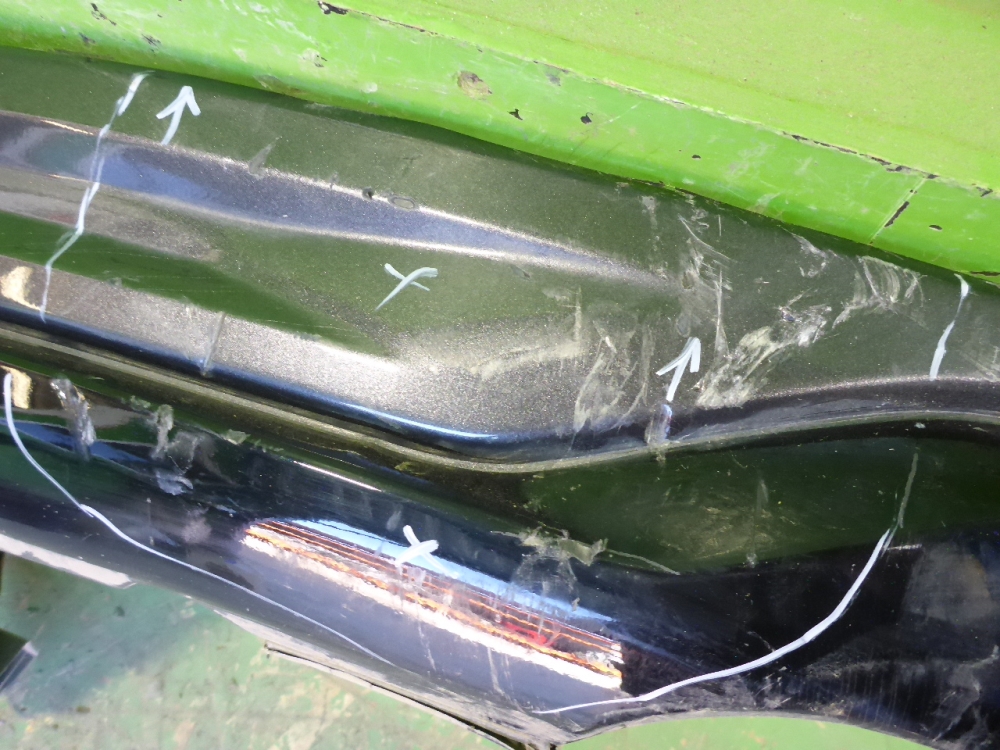 Накладка заднего бампера