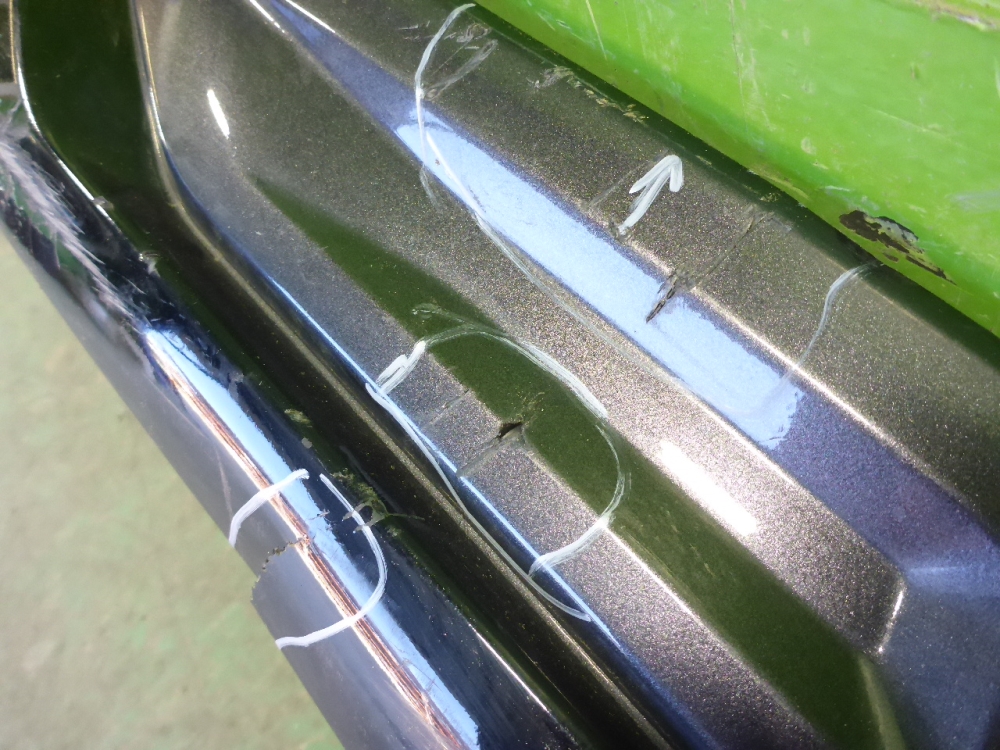 Накладка заднего бампера