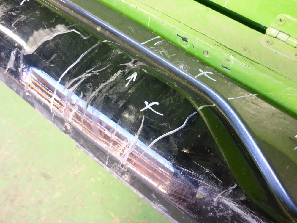 Накладка заднего бампера