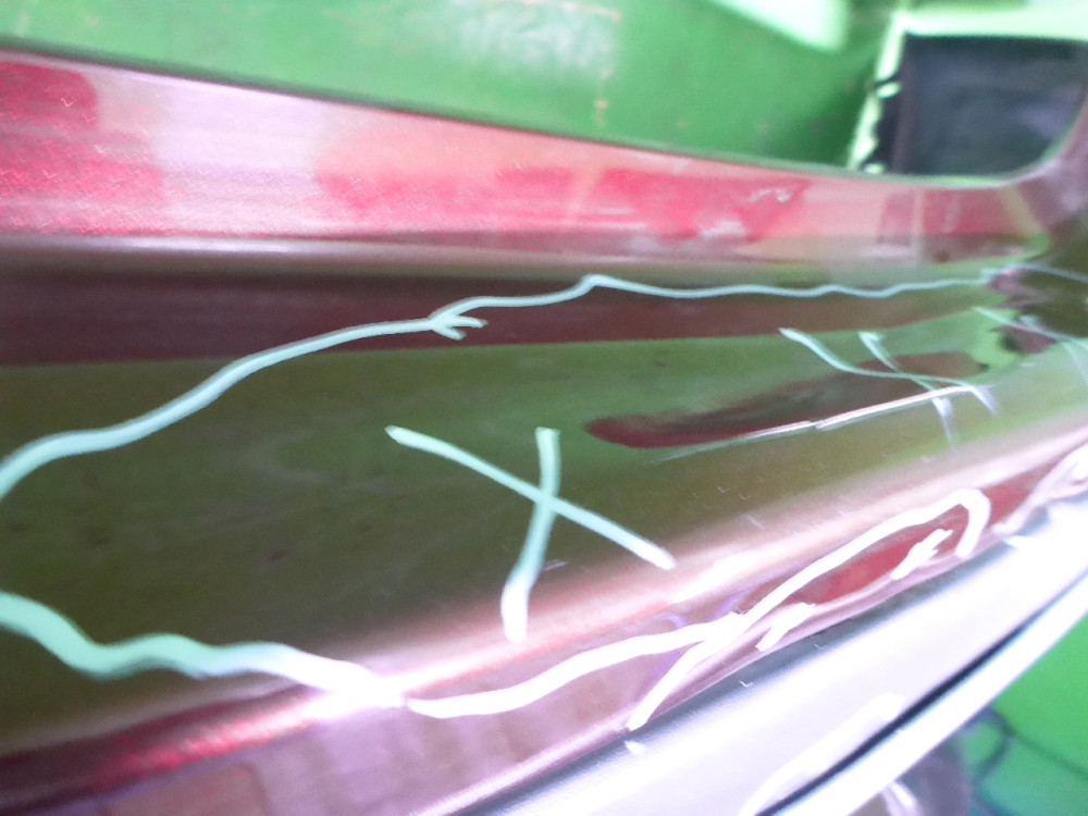 Бампер задний