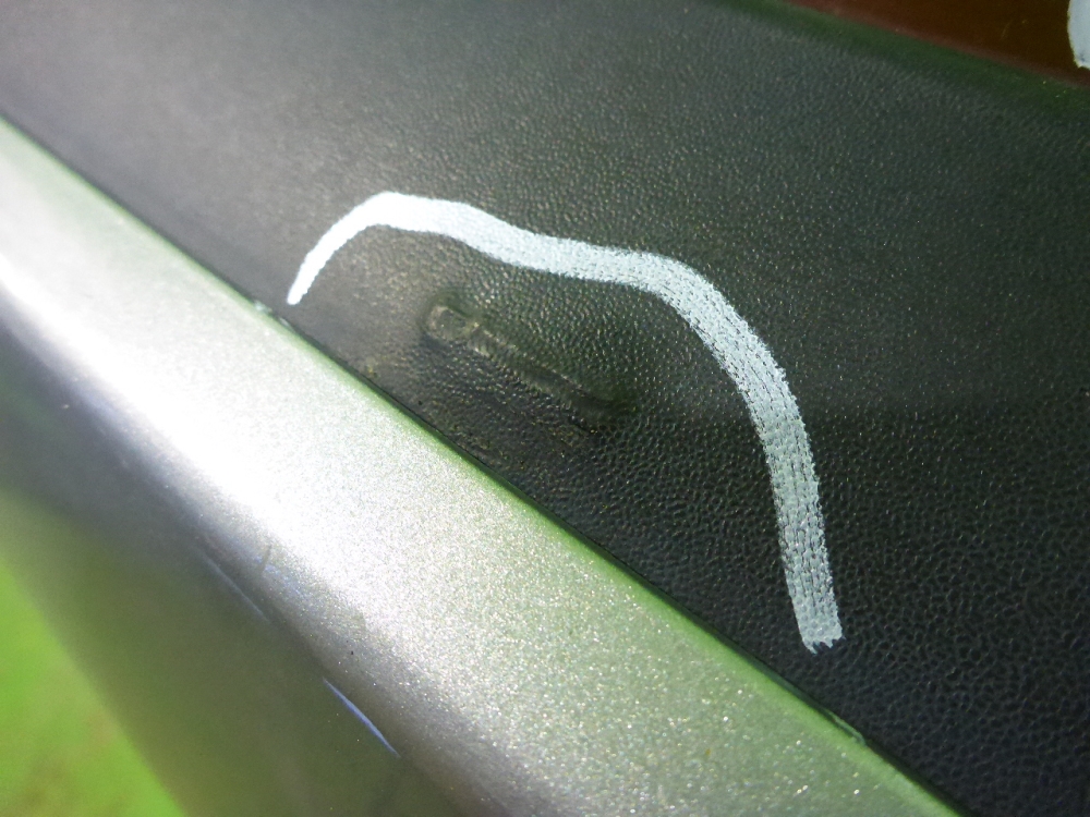 Бампер задний