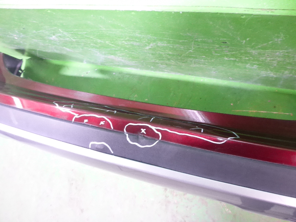 Бампер задний