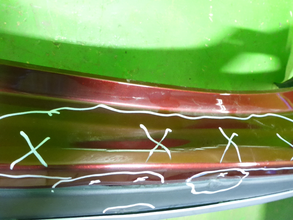 Бампер задний