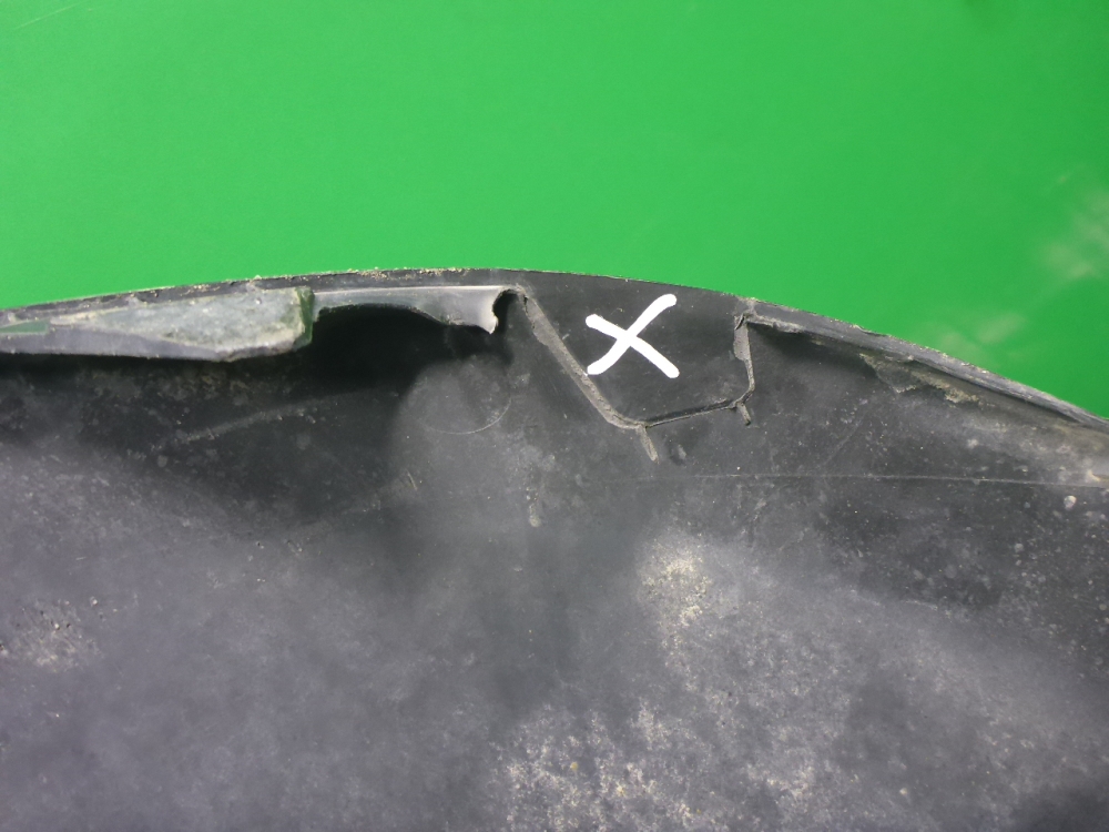 Юбка задняя