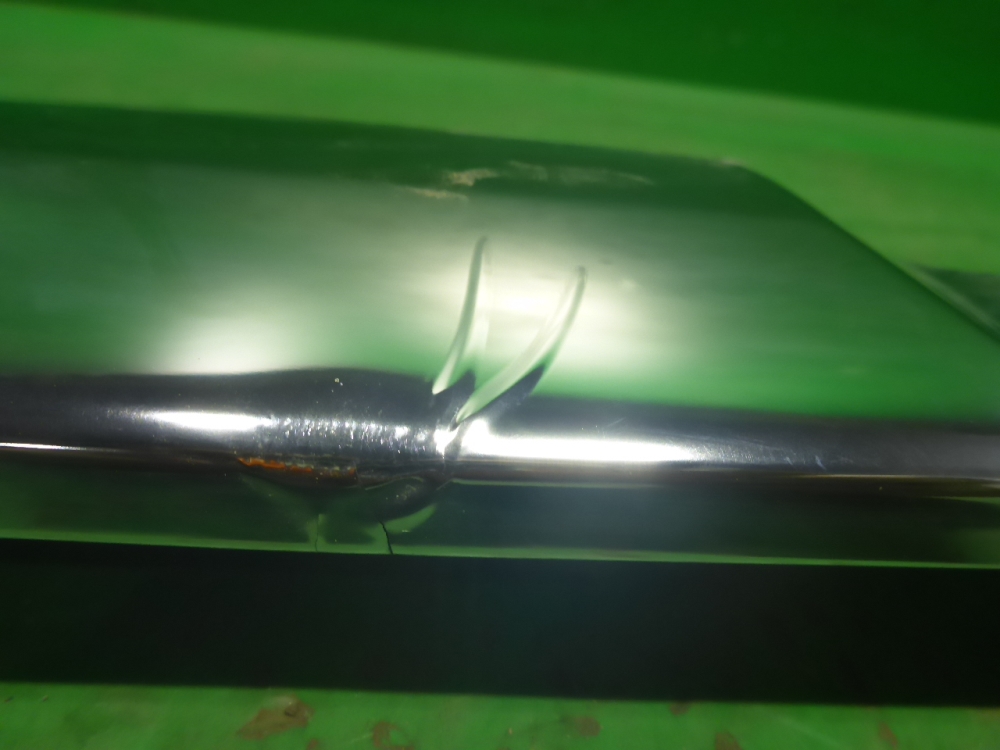 Накладка заднего бампера