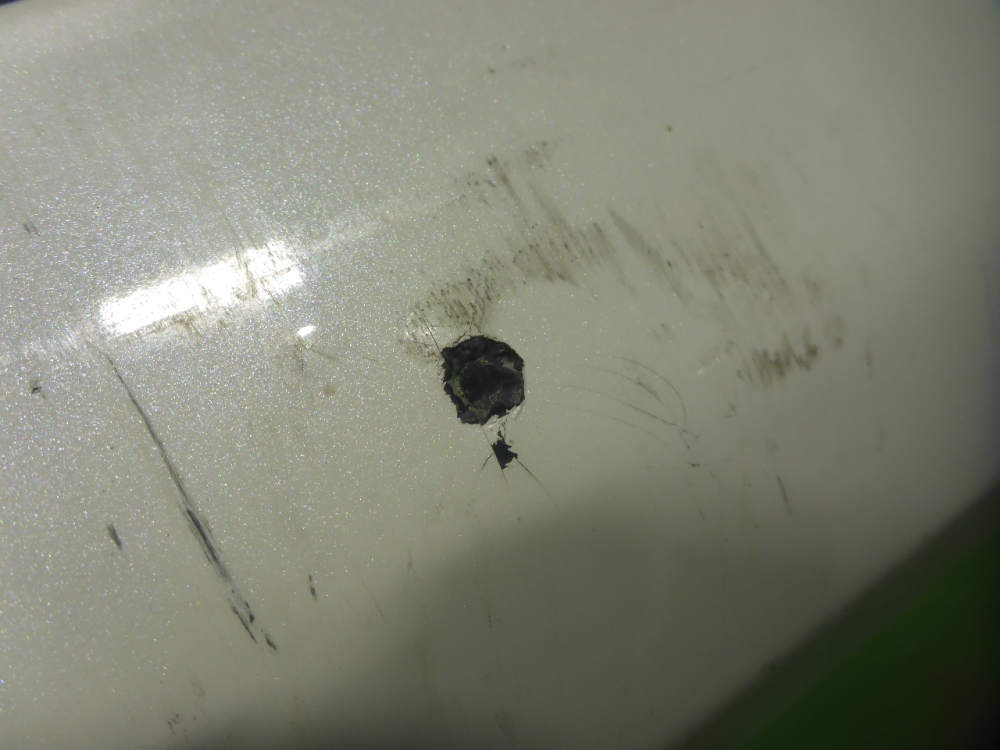 Накладка заднего бампера