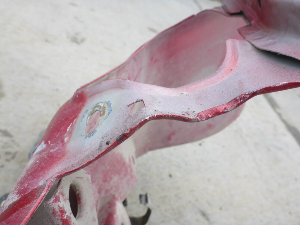 Лонжерон передний правый