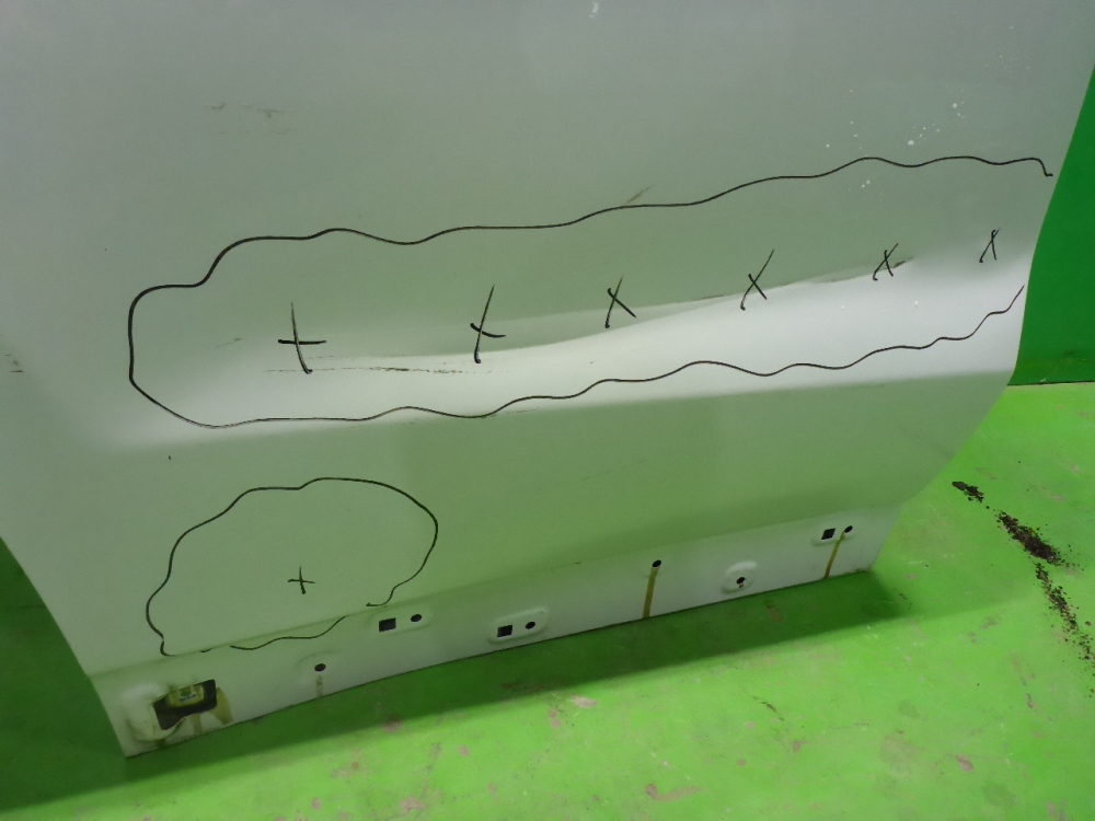 Дверь задняя правая