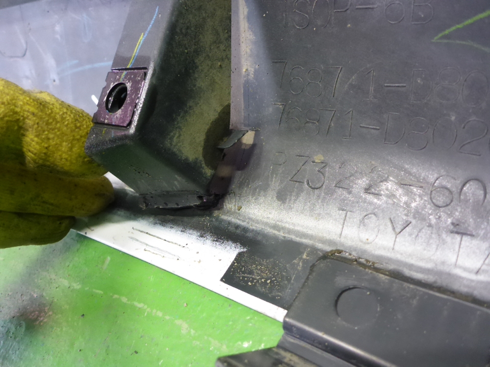 Накладка заднего бампера