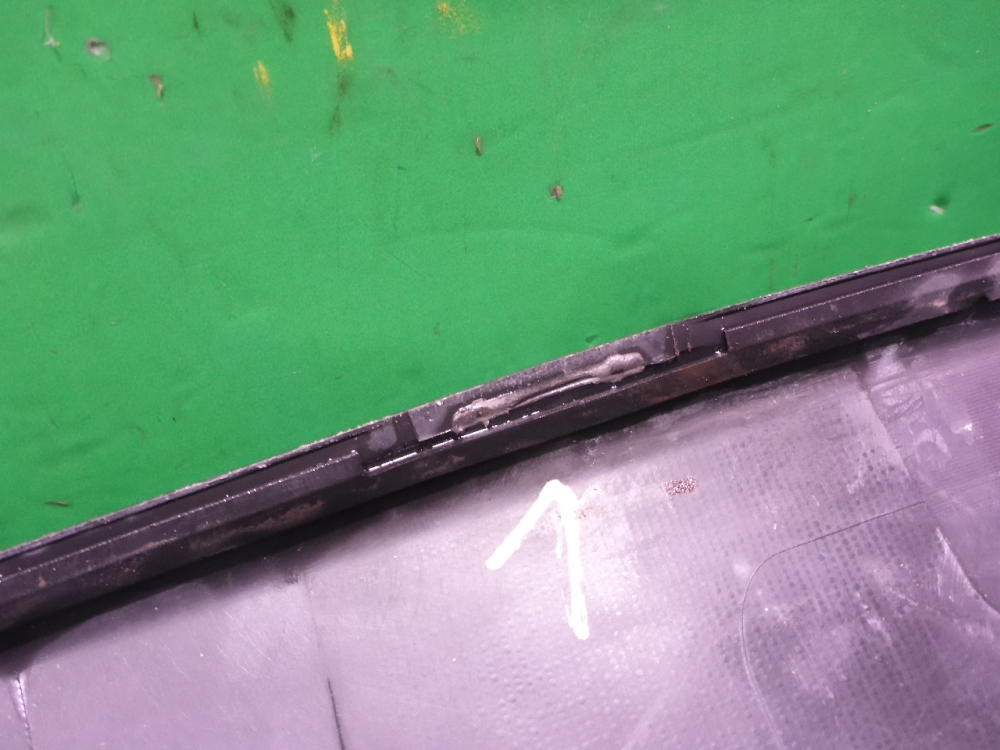 Накладка заднего бампера