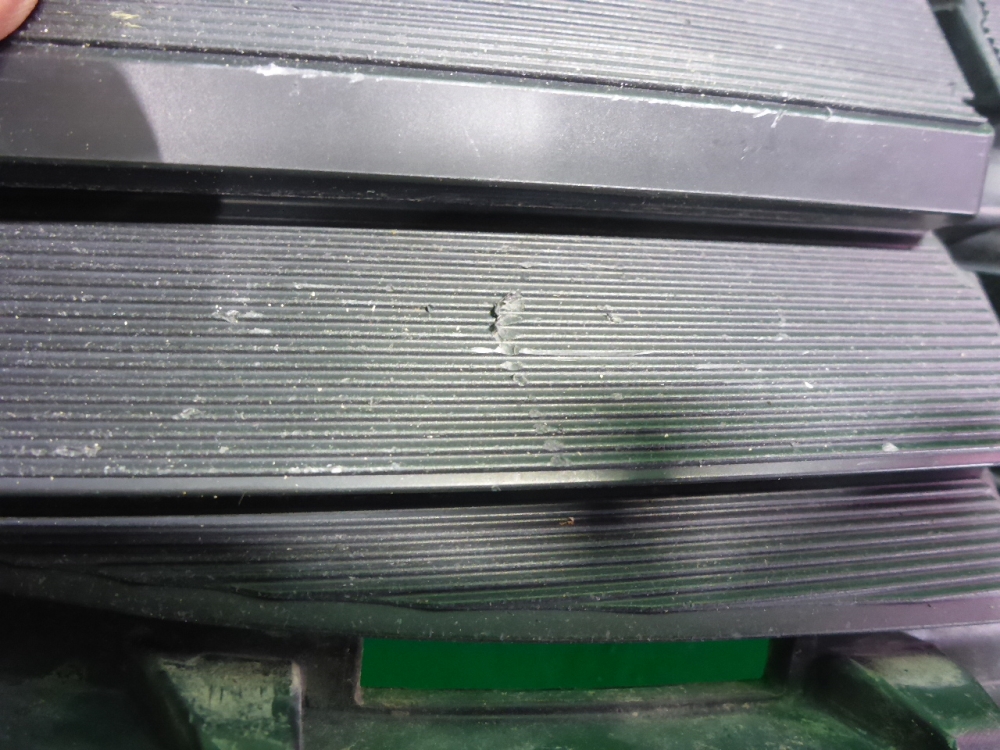 Решетка в бампер левая