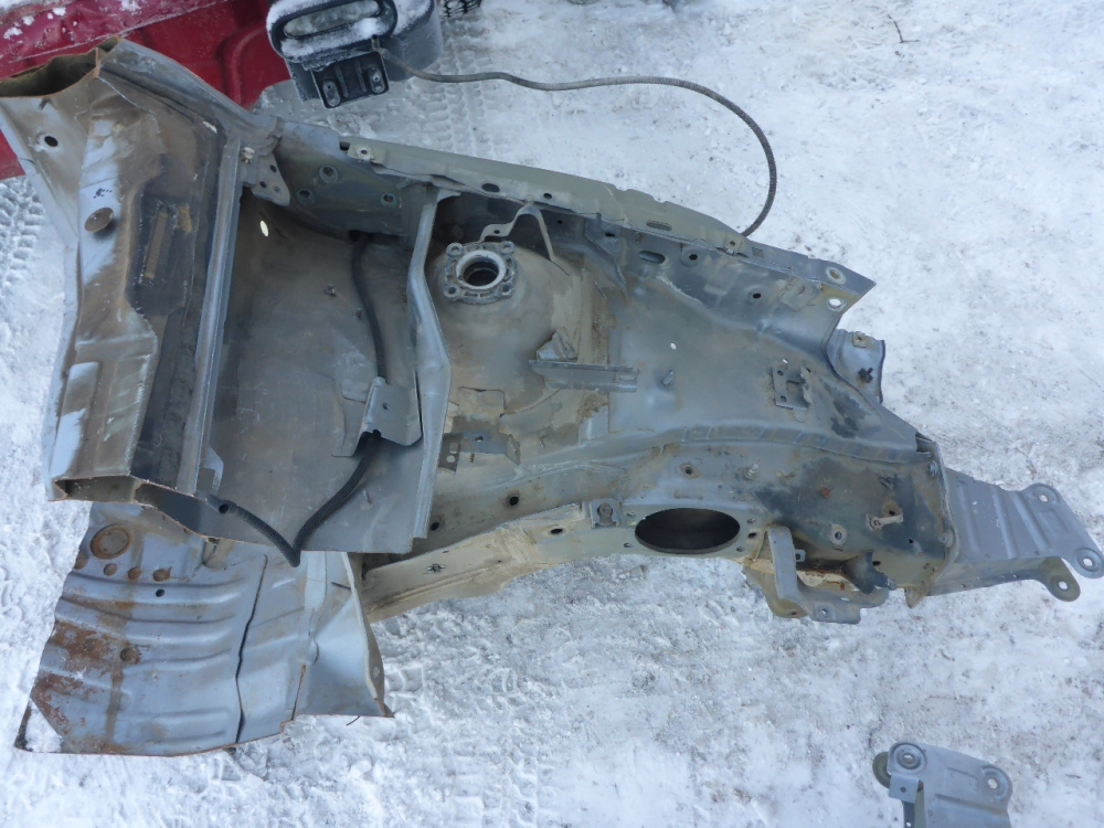 Лонжерон передний левый