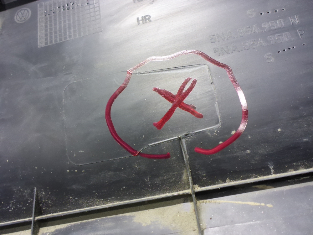 Накладка двери задней правой