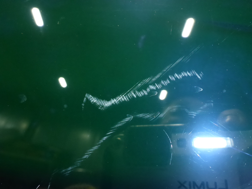 Стекло заднее