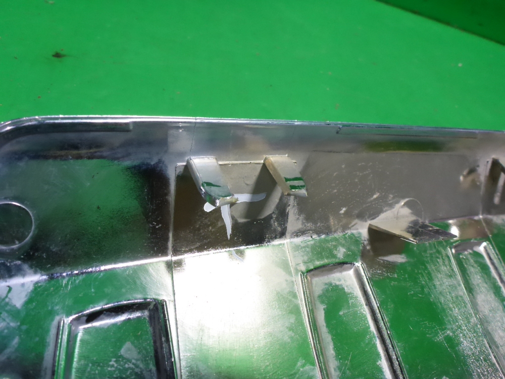 Накладка заднего бампера