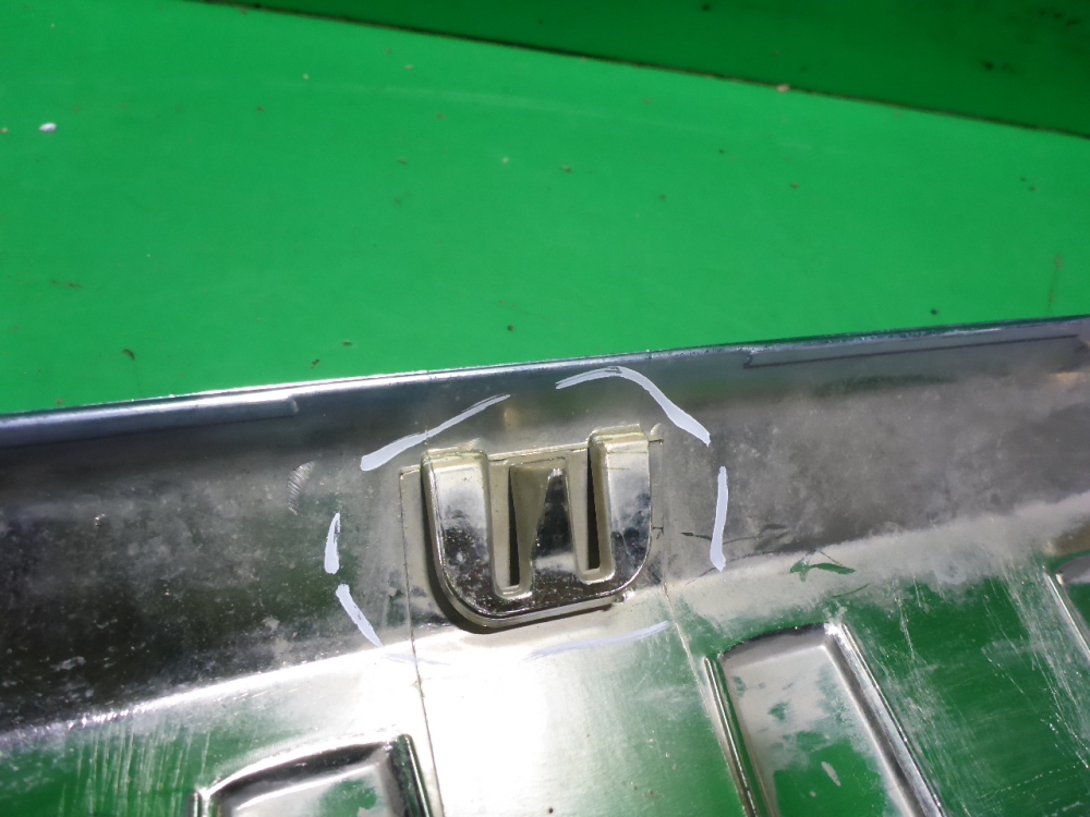 Накладка заднего бампера