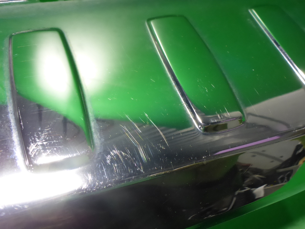 Накладка заднего бампера